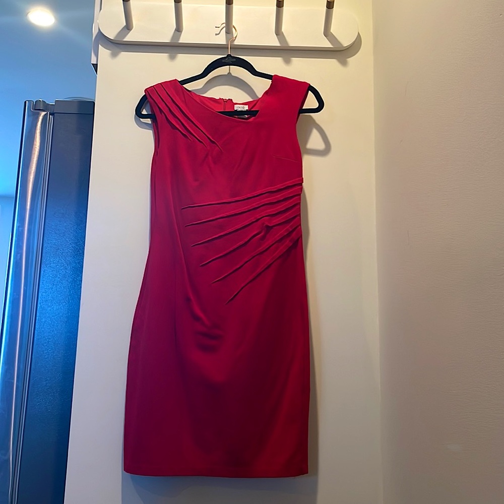Red Cache Dress (Size 6) perfect for business meetings